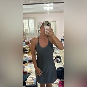 Gray workout dress